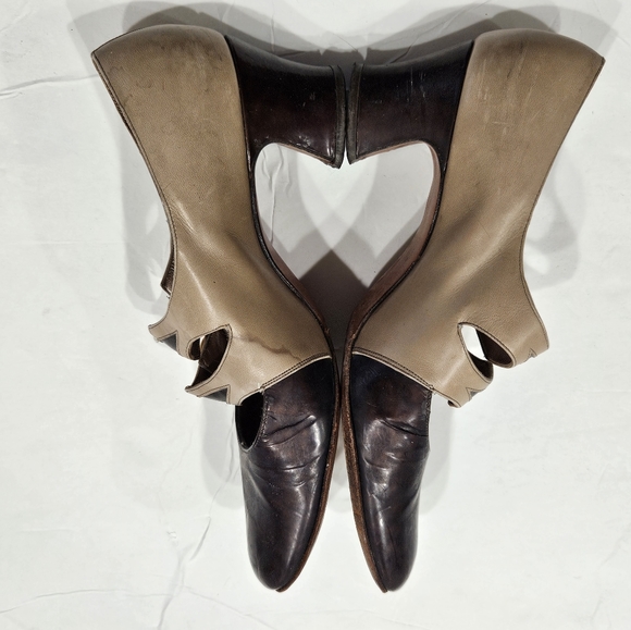 Vintage brown heels - Picture 6 of 16